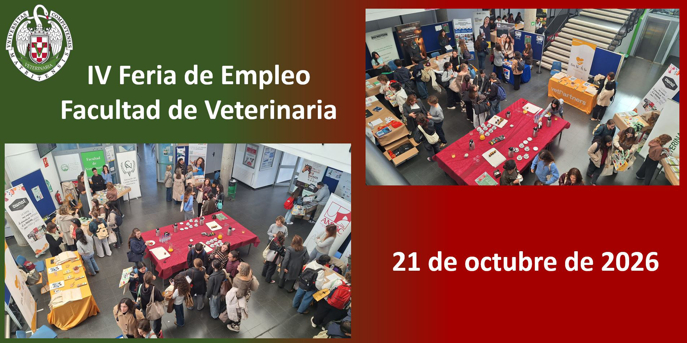 IV Feria de Empleo en la Facultad de Veterinaria